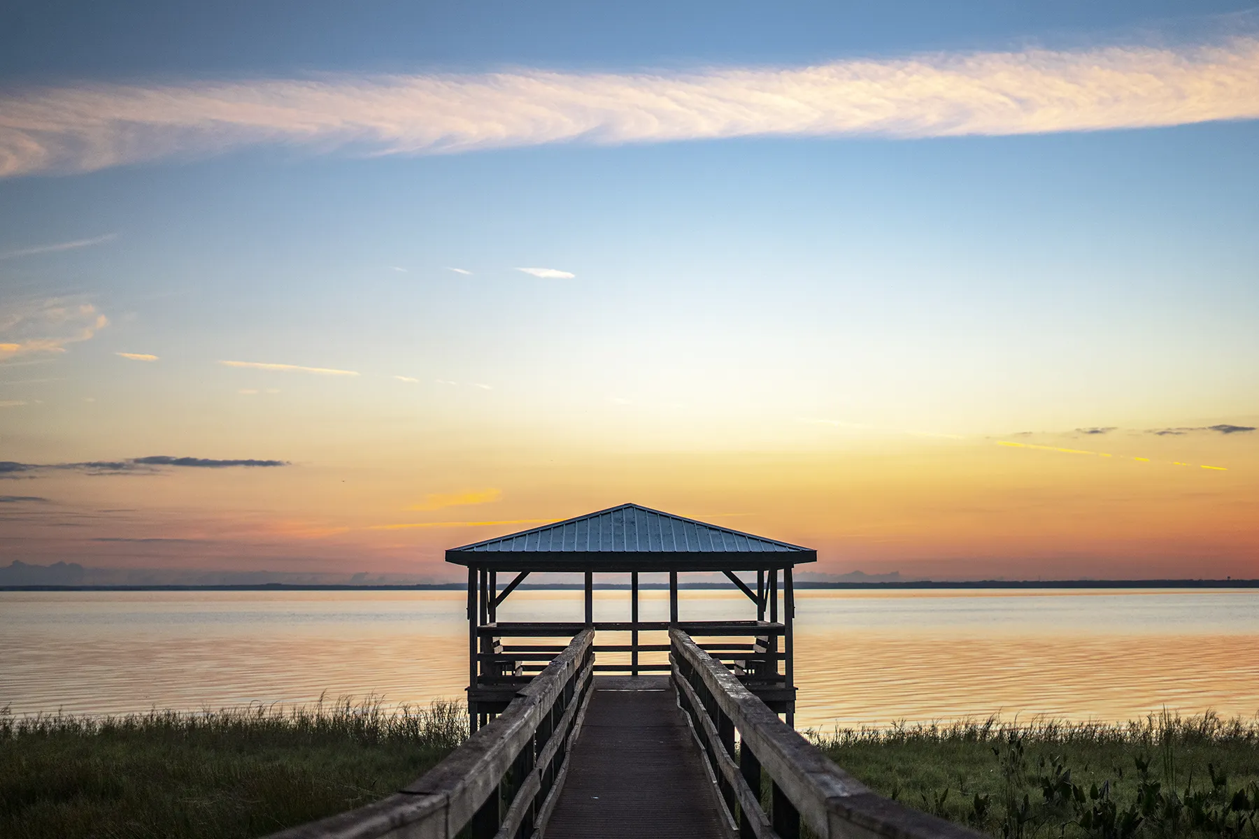 Sunrise in Lake County, FL